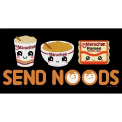 Junior's Maruchan Ramen Trio Send Noods T-Shirt