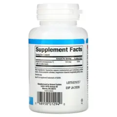 Natural Factors Vitamin K2, 120 mcg, 60 Vegetarian Capsules