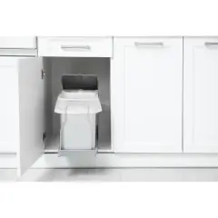 Plasticplace 12-16 Gallon Trash Bags, White (250 Count)