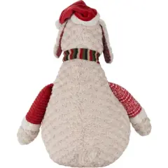 Mina Victory Plush Lines Xmas Animals 22" x 26" Indoor Holiday Christmas Animal