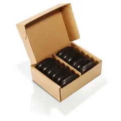 Royal Massage 12pc Medium Basalt Hot Stone Set E