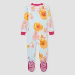 Burt's Bees Baby&reg;&nbsp;Baby Girls' Organic Cotton Tight Fit Footed Pajama