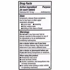 Perrigo Cetirizine 10mg Tablets, 300 Ct