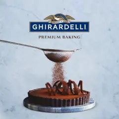 GHIRARDELLI Premium Baking 100% Cocoa Unsweetened Cocoa Powder - 8oz