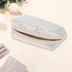 Unique Bargains Women Durable Fashionable Sequin Makeup Bag 1 Pc