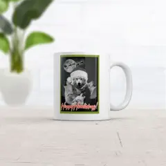 Crazy Dog Happy Howlidays Mug Funny Christmas Dog Graphic Coffee Cup-11oz