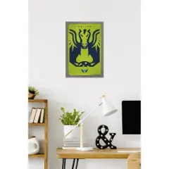 Trends International WNBA Dallas Wings - Logo 25 Framed Wall Poster Prints