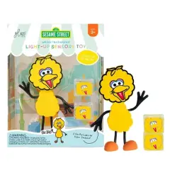Glo Pals Sesame Street Character Big Bird & 6 Light Up Water Cubes