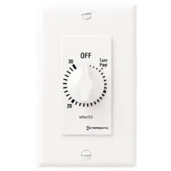 Intermatic - Indoor - Spring Wound Timer - 277 V - White