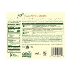 Amy's Frozen Organic Macaroni & Cheese - 9oz