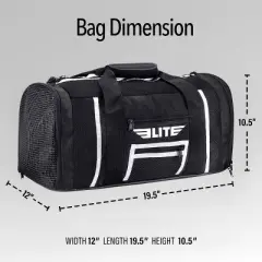 Boxing Gym Duffle Bag for MMA, BJJ, Jiu Jitsu gear,Duffel Athletic Gym Boxing Bag