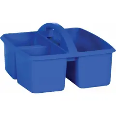 Teacher Created Resources&reg; Blue Plastic Storage Caddy, Pack of 6