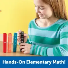 Learning Resources Fraction Tower Cubes Set