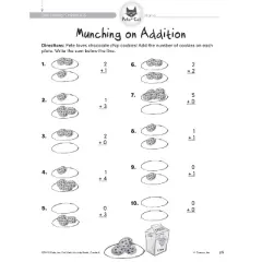 Edupress Pete the Cat Math Workbook, Kindergarten