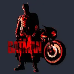 Junior's The Batman Red Batcycle Festival Muscle Tee