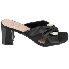 GC Shoes Zane Knotted Cross Strap Block Heel Sandals