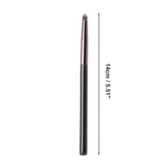 Unique Bargains Durable Details Makeup Brush Brown 1 Pc