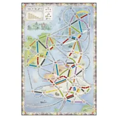 Days of Wonder Ticket to Ride United Kingdom Map Col 5 Board Game
