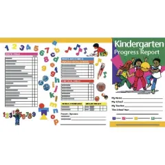 Hayes Publishing Kindergarten Progress Report, 10 Per Pack, 6 Packs