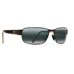 Maui Jim Black Coral Rectangular Sunglasses