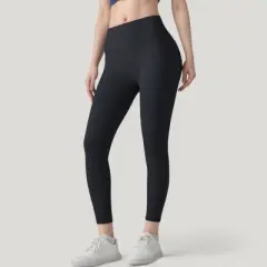 Anna-Kaci Active Women's High Waist Leggings with Side Pockets and Seamless Fitted Design for Active and Casual Wear