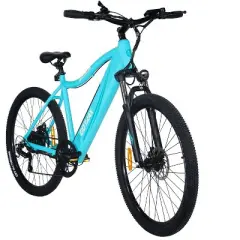 GOTRAX Adult Emerge 26" Step Over Electric Cruiser Bike - Teal