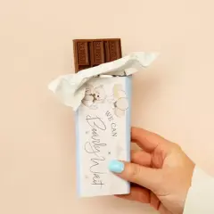 Big Dot of Happiness We Can Bearly Wait - Candy Bar Wrapper Teddy Bear Baby Shower Favors - Set of 24