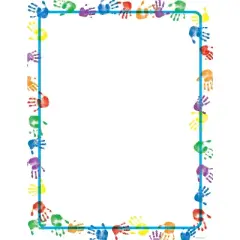 Great Papers Handprints Letterhead 80/Pack (2013135)