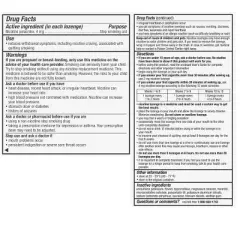 Nicorette 4mg Coated Nicotine Lozenge Stop Smoking Aid - Ice Mint