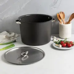 Nordic Ware Verde 20 Qt Stock Pot with Lid