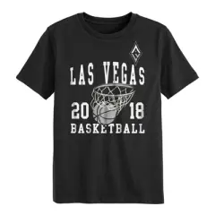 WNBA Las Vegas Aces Girls' Short Sleeve Crewneck T-Shirt