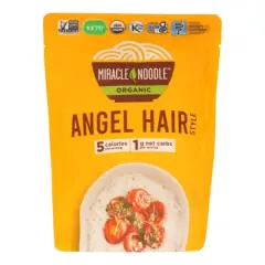 Miracle Noodle Organic Angel Hair Style Noodles - Case of 6/7 oz