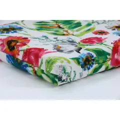 Floral Mania 2pc Outdoor Seat Cushion Set Pink - Pillow Perfect