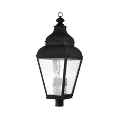 Livex Lighting Exeter 4 - Light Post Light in  Black