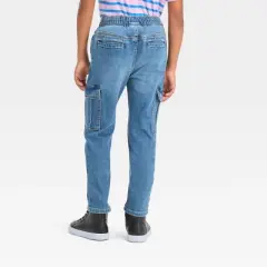 Boys' Super Stretch Relaxed Tapered Pull-On Cargo Pants - Cat & Jack&trade;