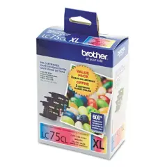 Brother LC753PKS Innobella High-Yield Ink Cyan/Magenta/Yellow 3/PK