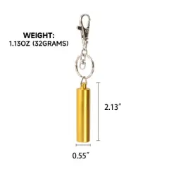 GSE Pool Cue Tip Shaper and Repair Tool, Portable Keychain Multi-Function Cue Care Tool &ndash; Needle Pricker, Metal Tip Repair