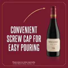 Meiomi Pinot Noir Red Wine - 375ml Half Bottle