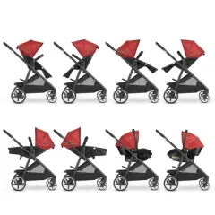 Evenflo Gold Shyft Smart Modular Travel System with Stroller & SecureMax Infant Car Seat