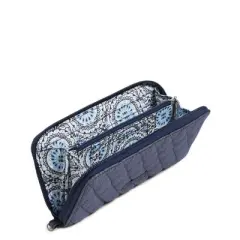 Vera Bradley Women's Outlet Denim Accordion Wristlet