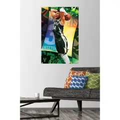 Trends International NBA Milwaukee Bucks - Giannis Antetokounmpo 21 Unframed Wall Poster Prints