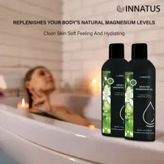 Natural Dead Sea Magnesium Oil with Cedarwood & Neroli &ndash; Relaxation & Replenishes Magnesium, Made in USA-IN-10423