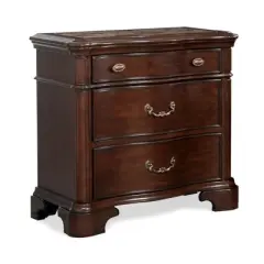 Tomlyn Nightstand Dark Cherry Brown - Picket House Furnishings