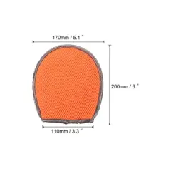 Unique Bargains Home Scratch Free Microfiber Cleaning Mitt Gloves 8.1" x 6"