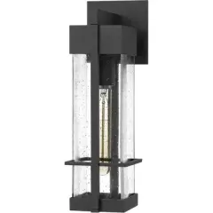 Quoizel Lighting Wynn 1 - Light Sconce in  Earth Black