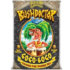 FoxFarm FX14100 Bush Doctor Coco Loco Plant Garden Indoor/Outdoor Potting Soil Mix for Plants, 2 Cubic Feet (2 Pack)