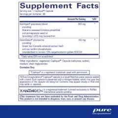 Pure Encapsulations XanthiTrim - Dietary Supplement to Support Healthy Metabolism and Metabolic Rate - 60 Caplique Capsules*
