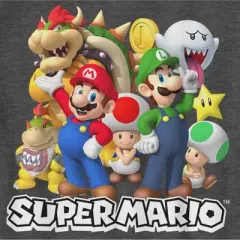 Boy's Nintendo Super Mario Bros. Group Portrait T-Shirt