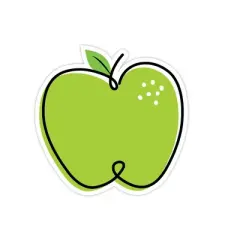 Creative Teaching Press&reg; Core D&eacute;cor Doodle Apples 6" Designer Cut-Outs, Pack of 36