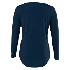 NBA Denver Nuggets Women's Long Sleeve Crew Neck Fashion T-Shirt